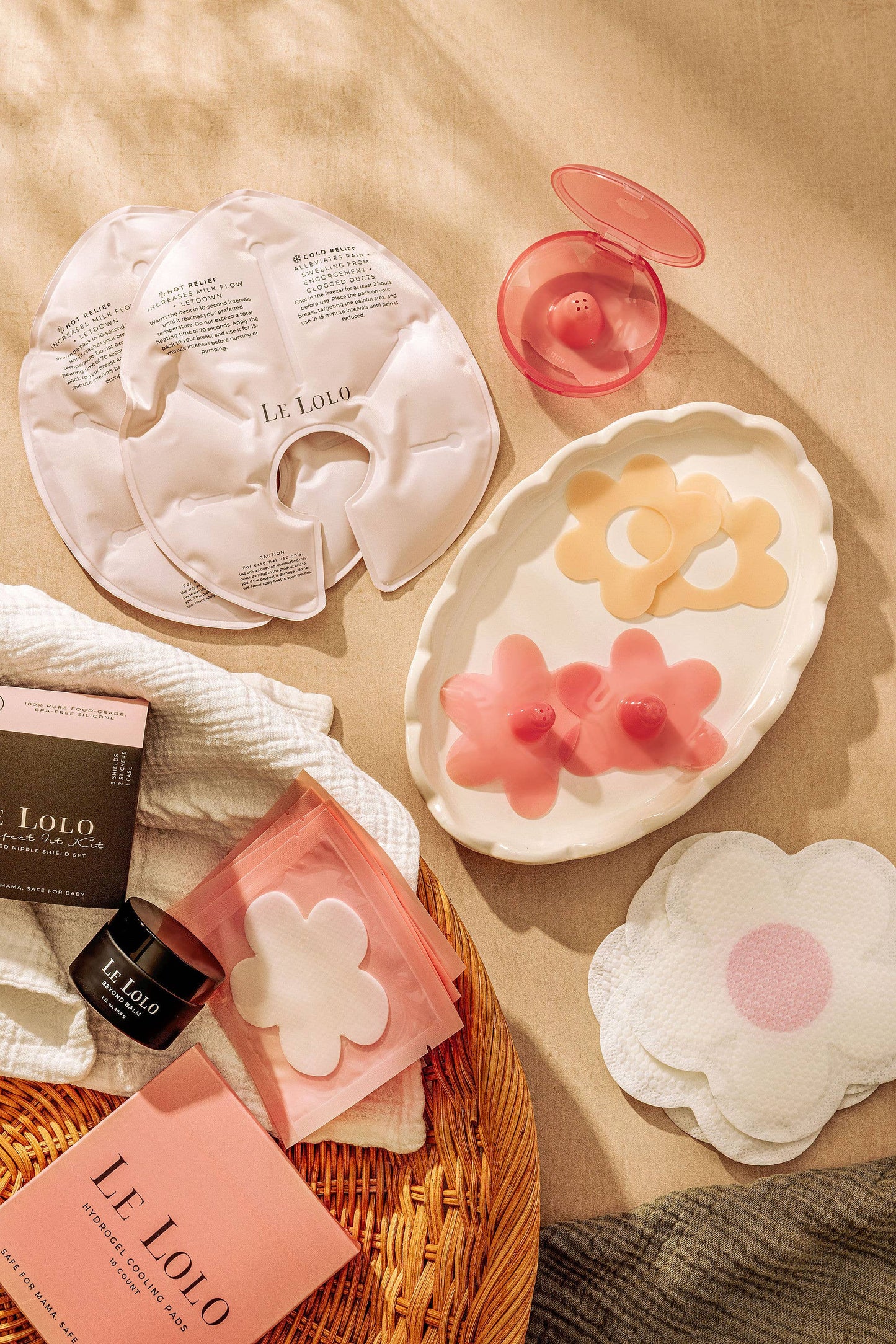 Cooling Hydrogel Pads for Breastfeeding & Postpartum Recovery