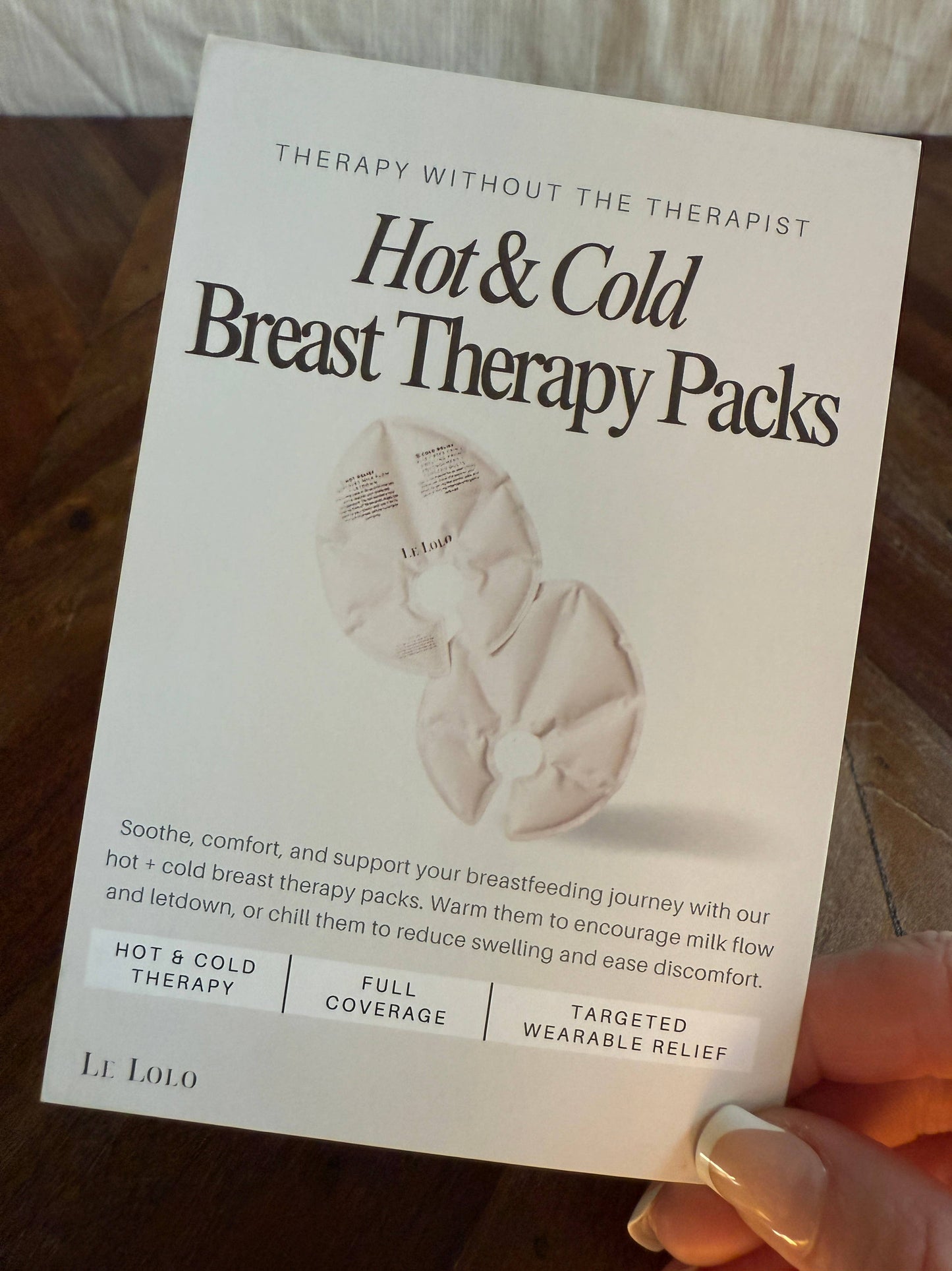 Breastfeeding Hot & Cold Therapy Packs for Nursing Moms