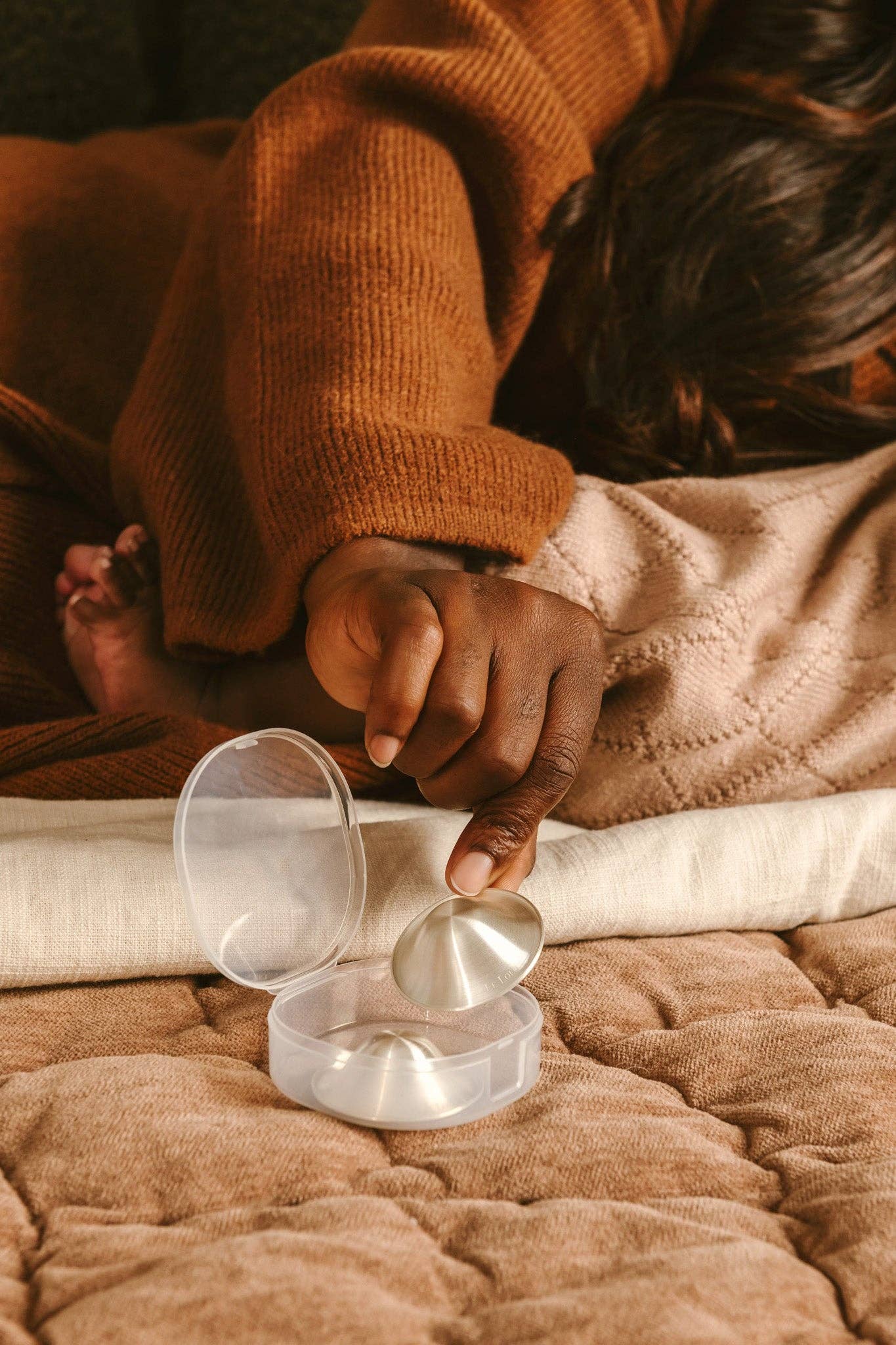 999 Silver Nursing Cups for Breastfeeding Relief